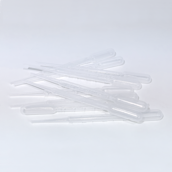 Transparente 3ml Kunststoff Pipetten im 10er Pack